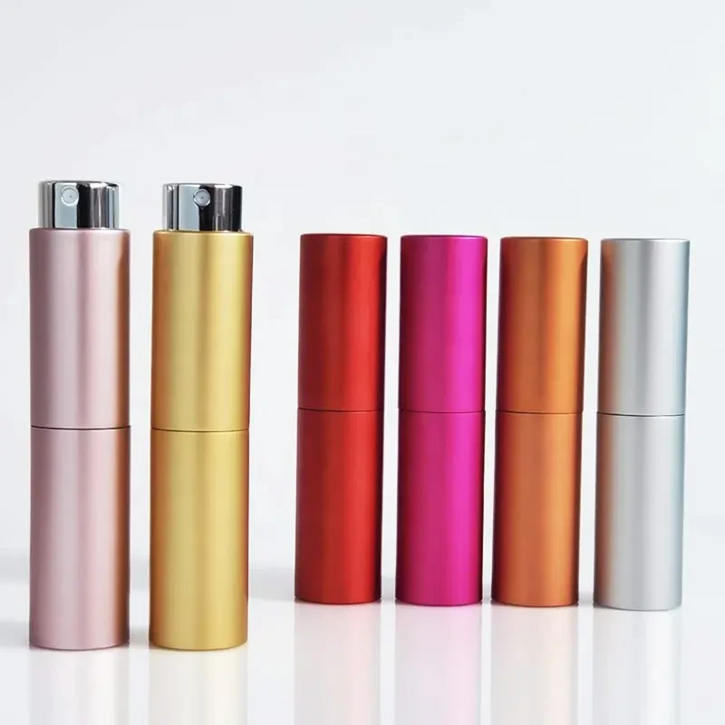 5 ml Aluminum Empty Twist Type Refillable Perfume Atomizer - Thumbnail 3